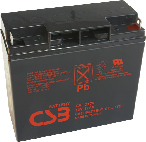 CSB - GP 12V 17Ah. / zselés akkumulátor
