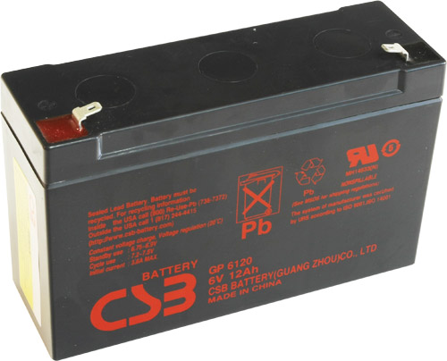 CSB - GP 6V 12 Ah. / zselés akkumulátor