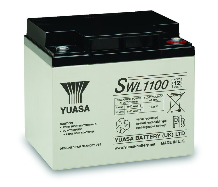 Yuasa - SWL 1100, 12V 41 Ah. / akkumulátor