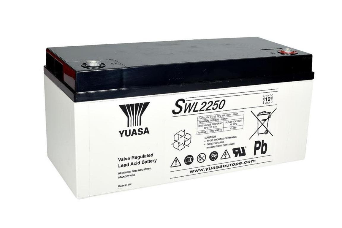 Yuasa - SWL 2250, 12V 84 Ah. / akkumulátor