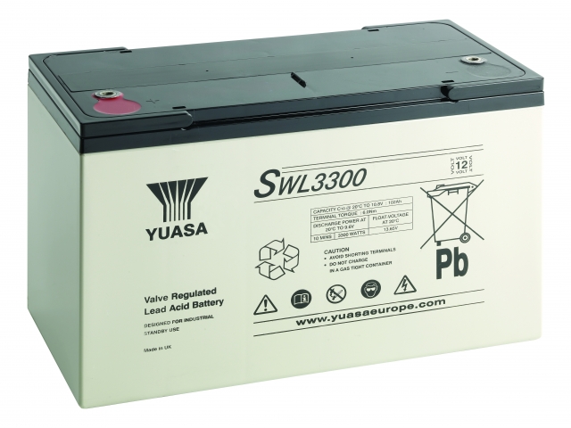 Yuasa - SWL 3300, 12V 110 Ah. / akkumulátor