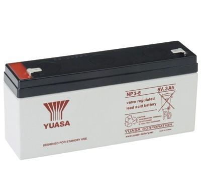 Yuasa - NP 6V 3 Ah. / akkumulátor