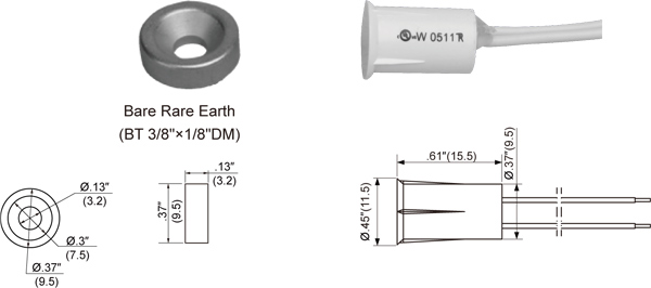 MINI-10 DM / nyitásérzékelő