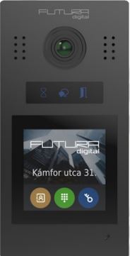 Futura Digital - FDH-624 / Társasházi videó kaputábla (maximum 64 lakás)