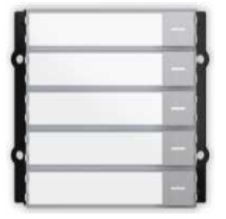 Futura Digital - VDT-821/L1x5 / 5 gombos modul