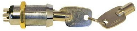 RMS - S-204 / kulcsos kapcsoló tubuláris