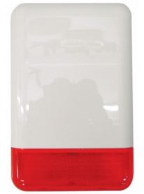 Satel - SPL2030 Piros / Beltéri hang-fény jelző, lekerekített